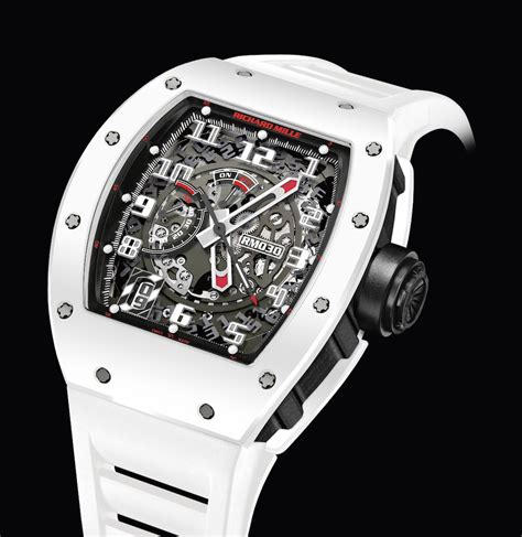 richard mille rm 30 white rush